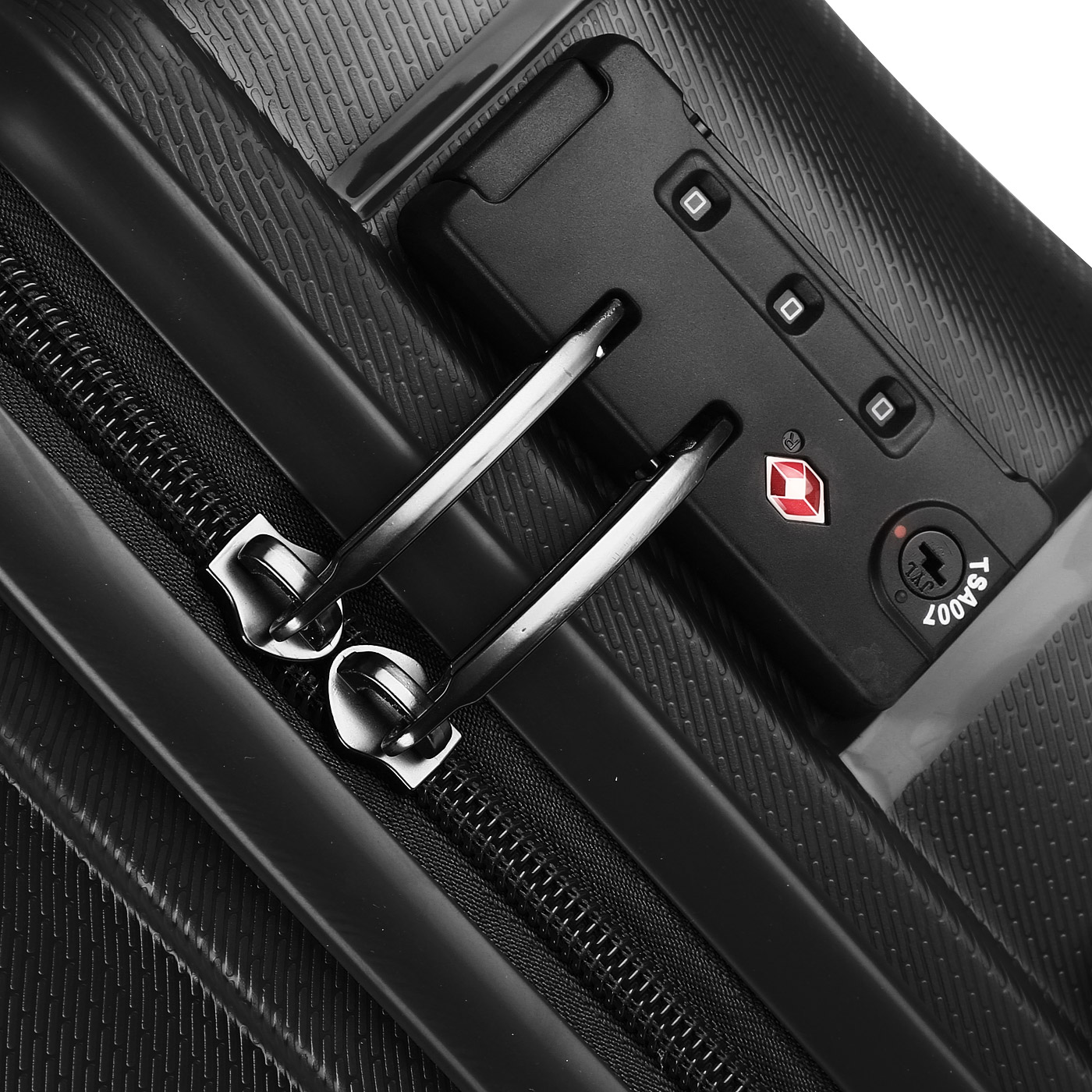 Чемодан средний M из полипропилена с кодовым замком Stevens Soho 2.0