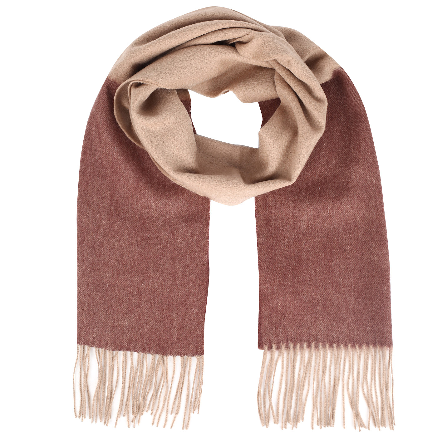 Dispacci Шарф с бахромой