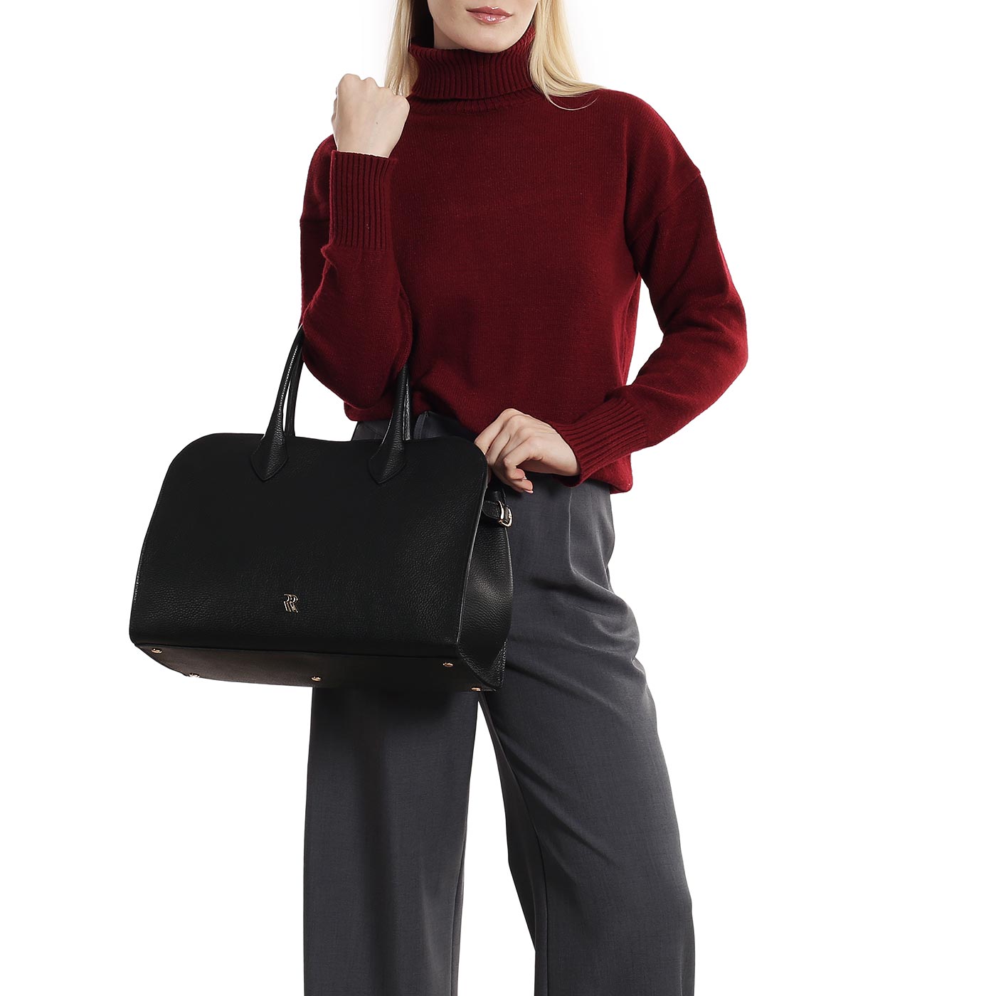 Кожаная сумка Bruno Rossi Dollaro