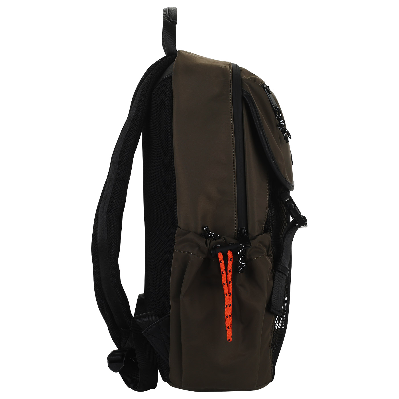 Рюкзак цвета хаки Bikkembergs Macro Logo