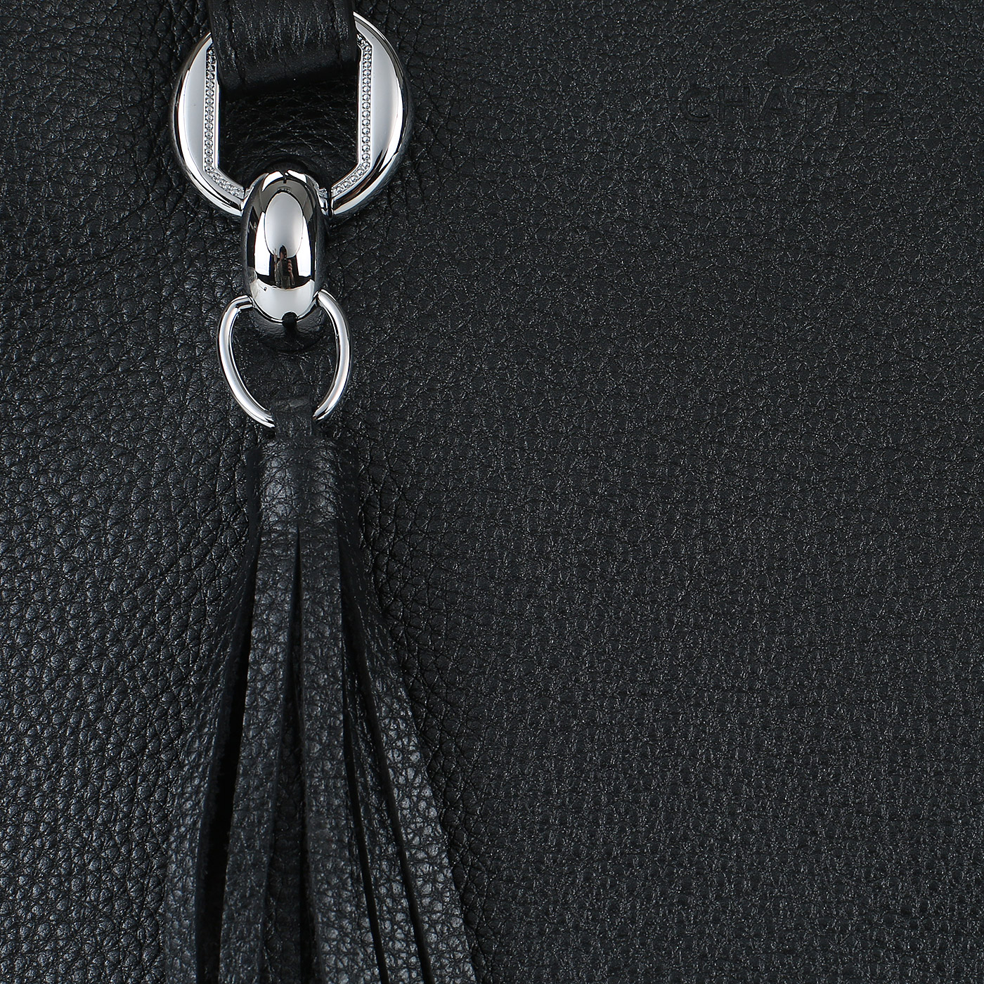 Черная сумка с тремя отделами Chatte 