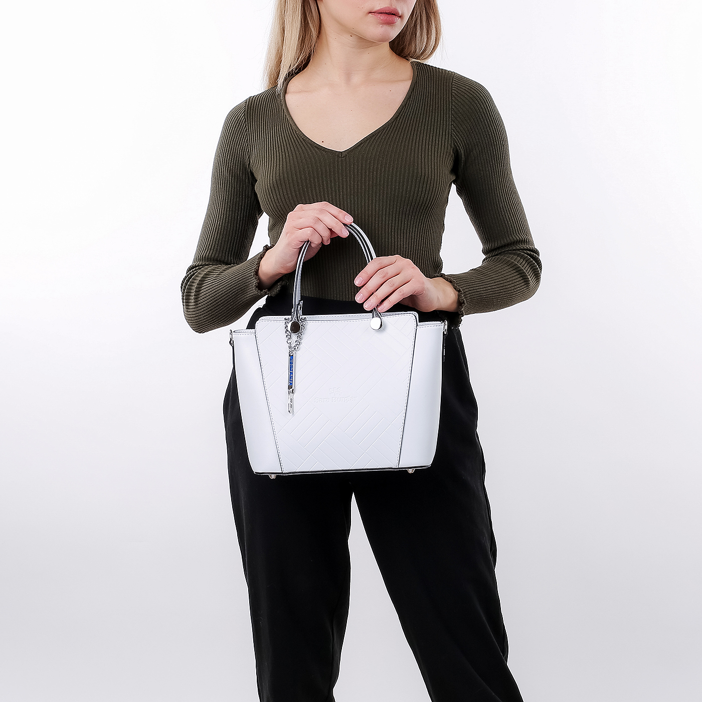 Тисненая сумка Sara Burglar Bella Dama