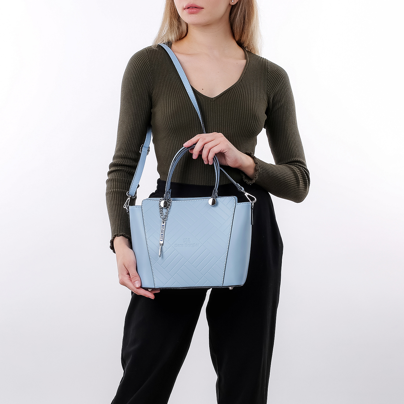 Сумка-трапеция Sara Burglar Bella Dama