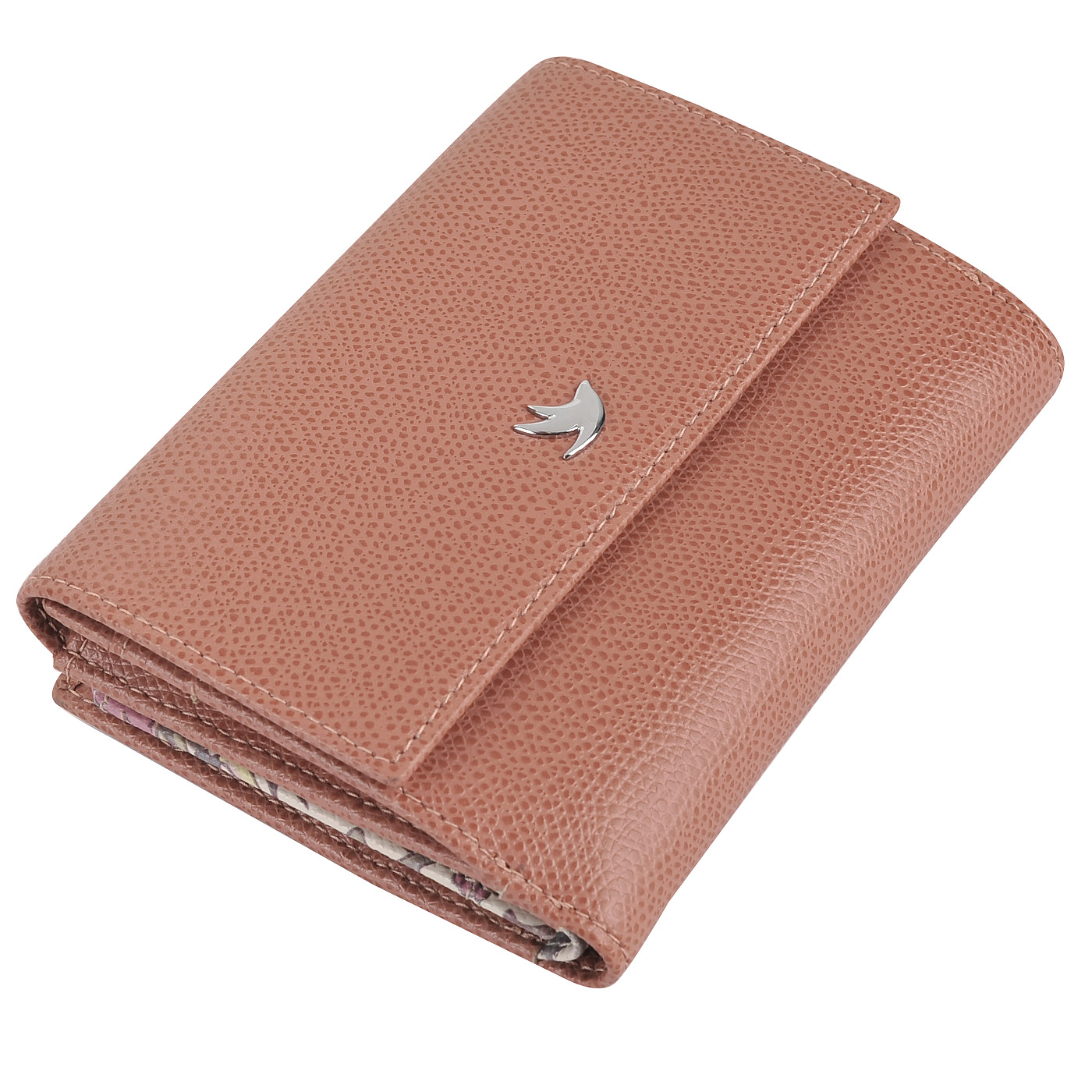 Женское кожаное портмоне Aurelli Alma fiore