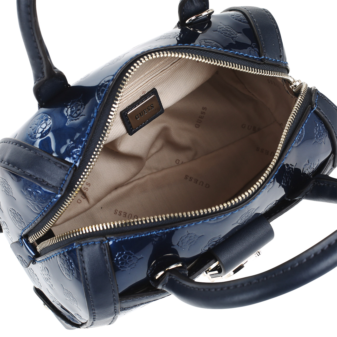 Лаковая сумочка Guess Lucienne