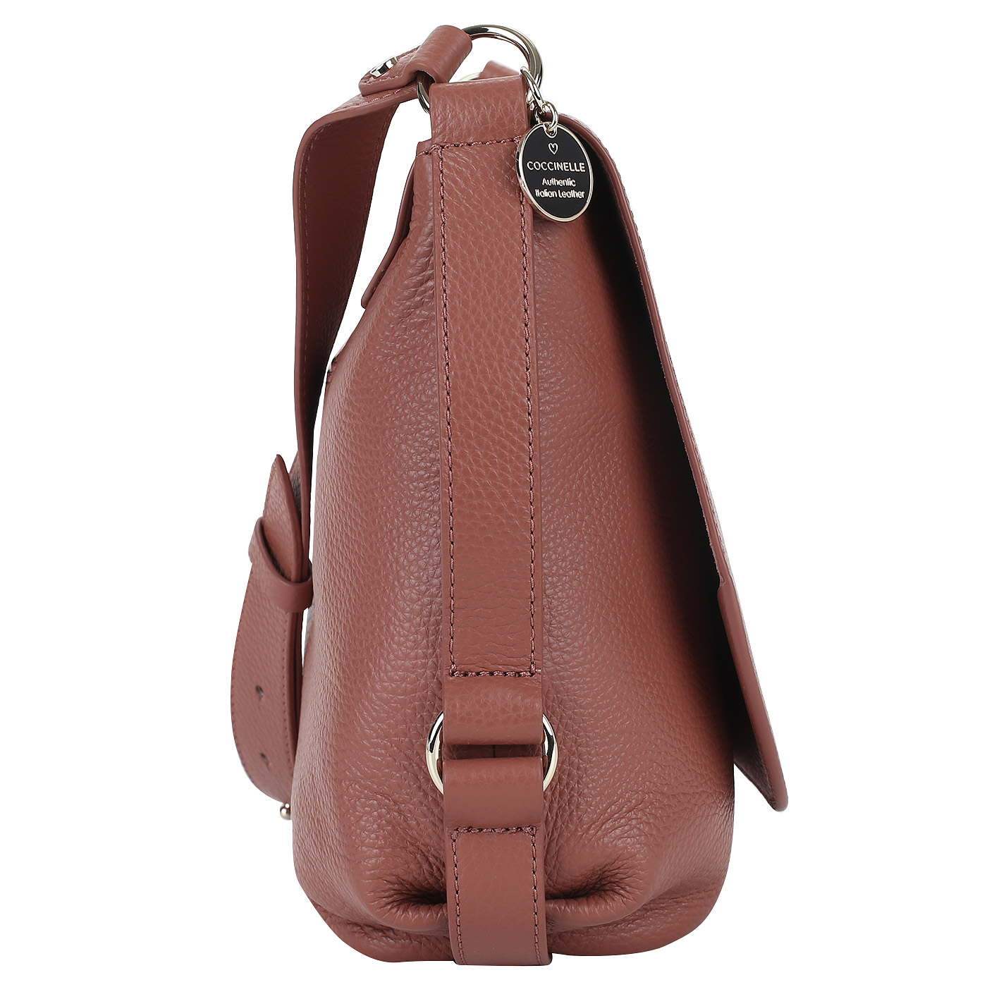 Кожаная сумка с плечевым ремешком Coccinelle Alpha