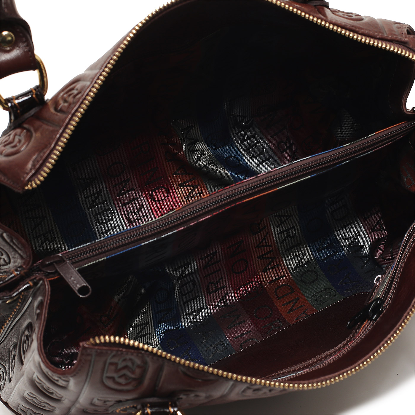 Кожаная сумка Marino Orlandi 