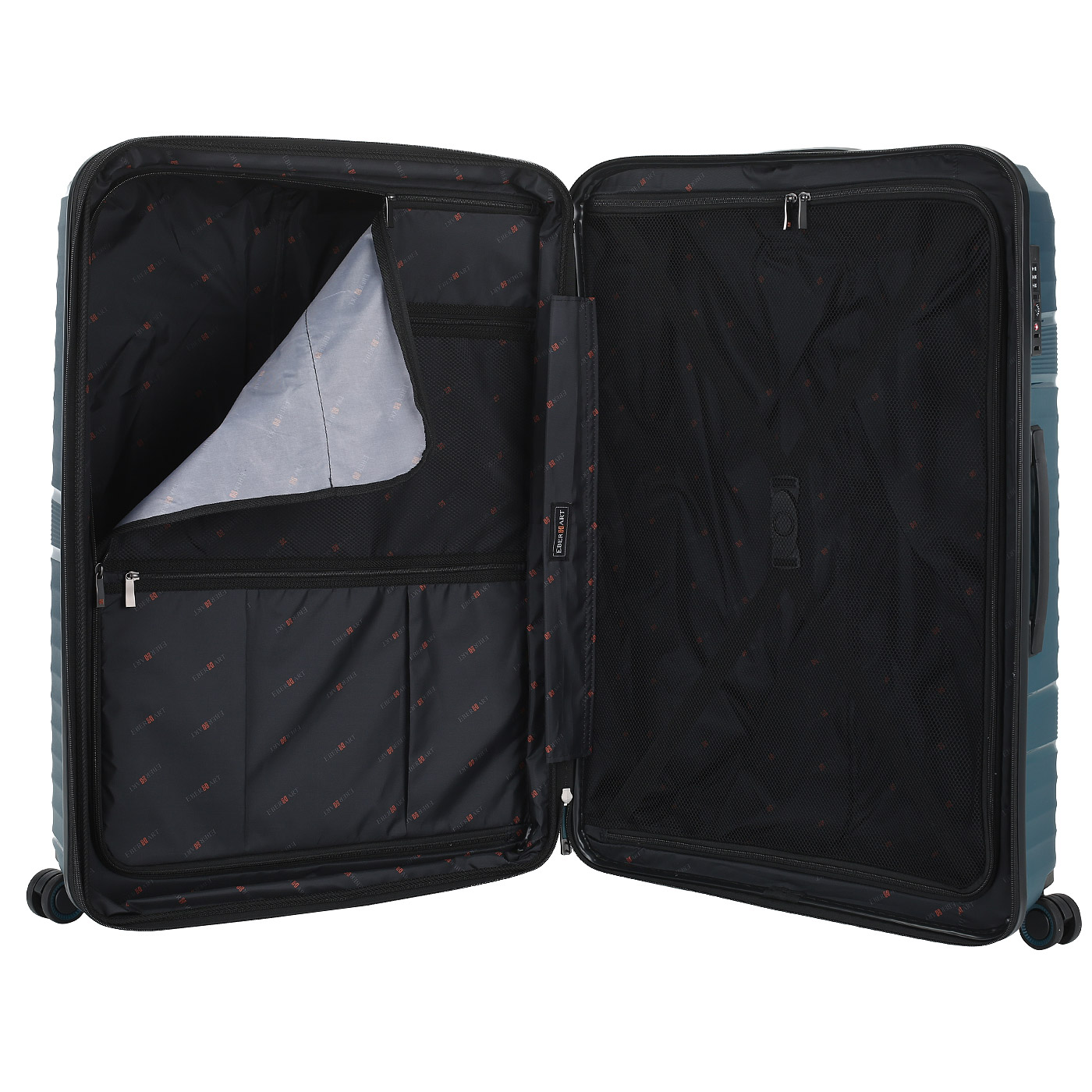 Чемодан большой L из полипропилена с кодовым замком Eberhart Elemental