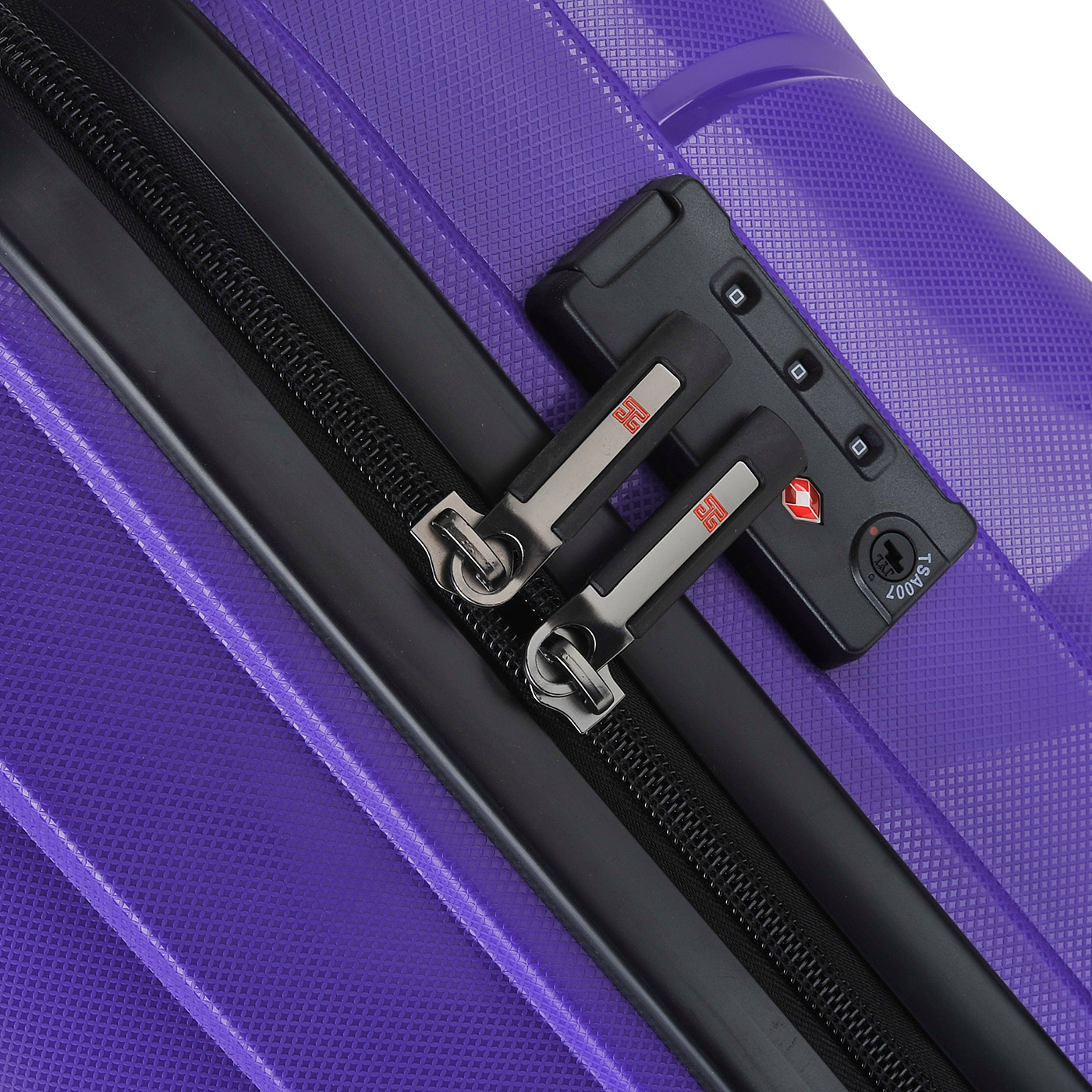 Чемодан большой L из полипропилена с кодовым замком Eberhart Mystique