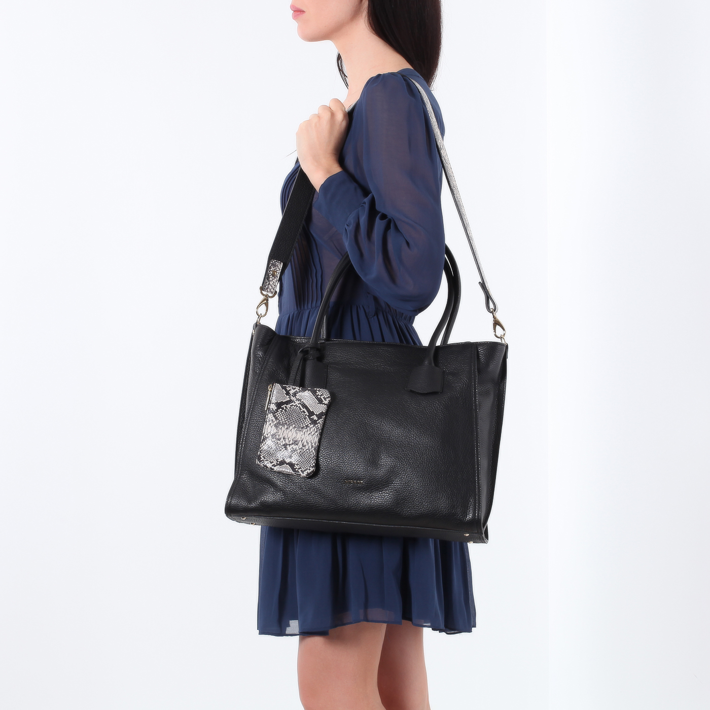 Сумка-тоут из кожи Ripani Lagrezia