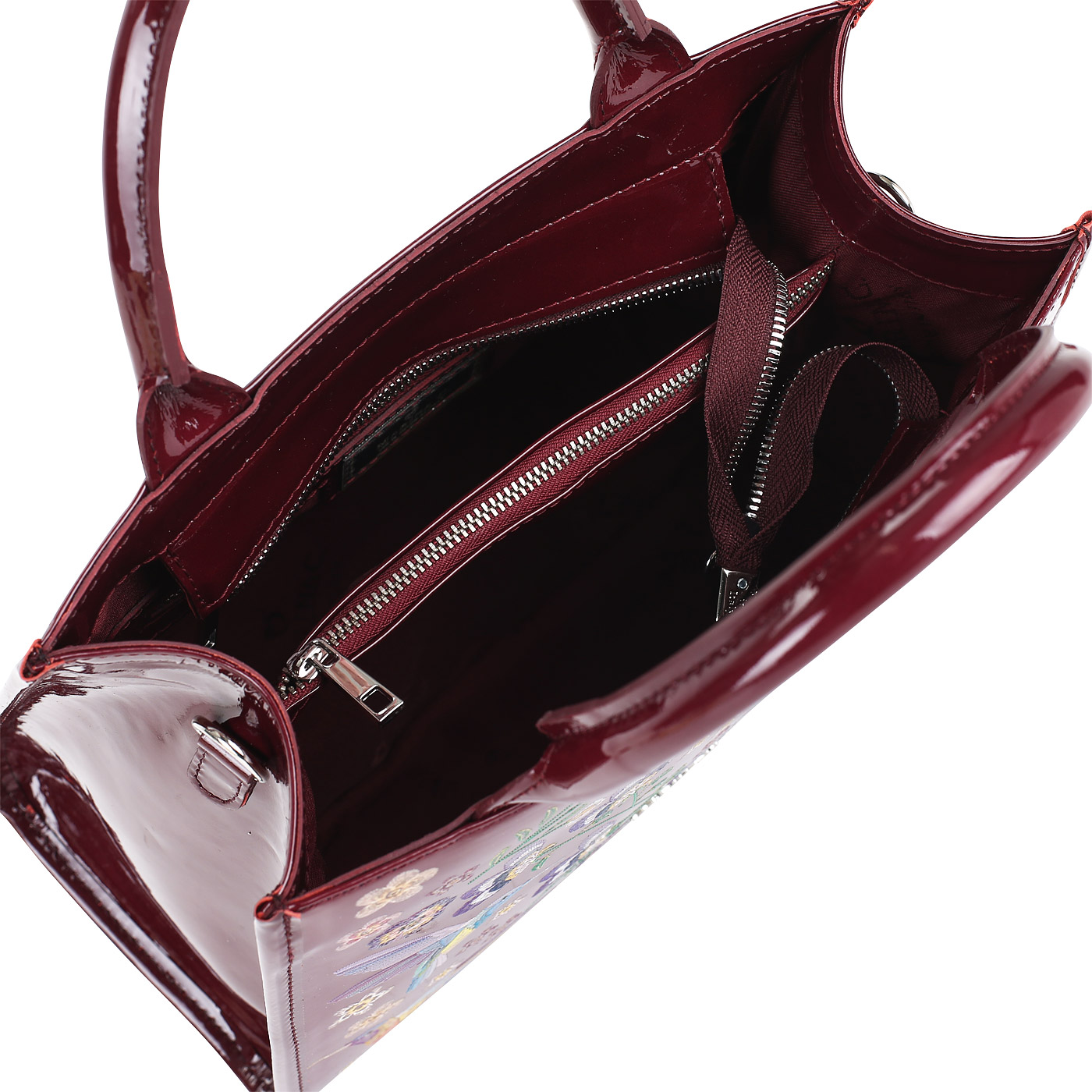 Сумка из лаковой кожи Marina Creazioni 