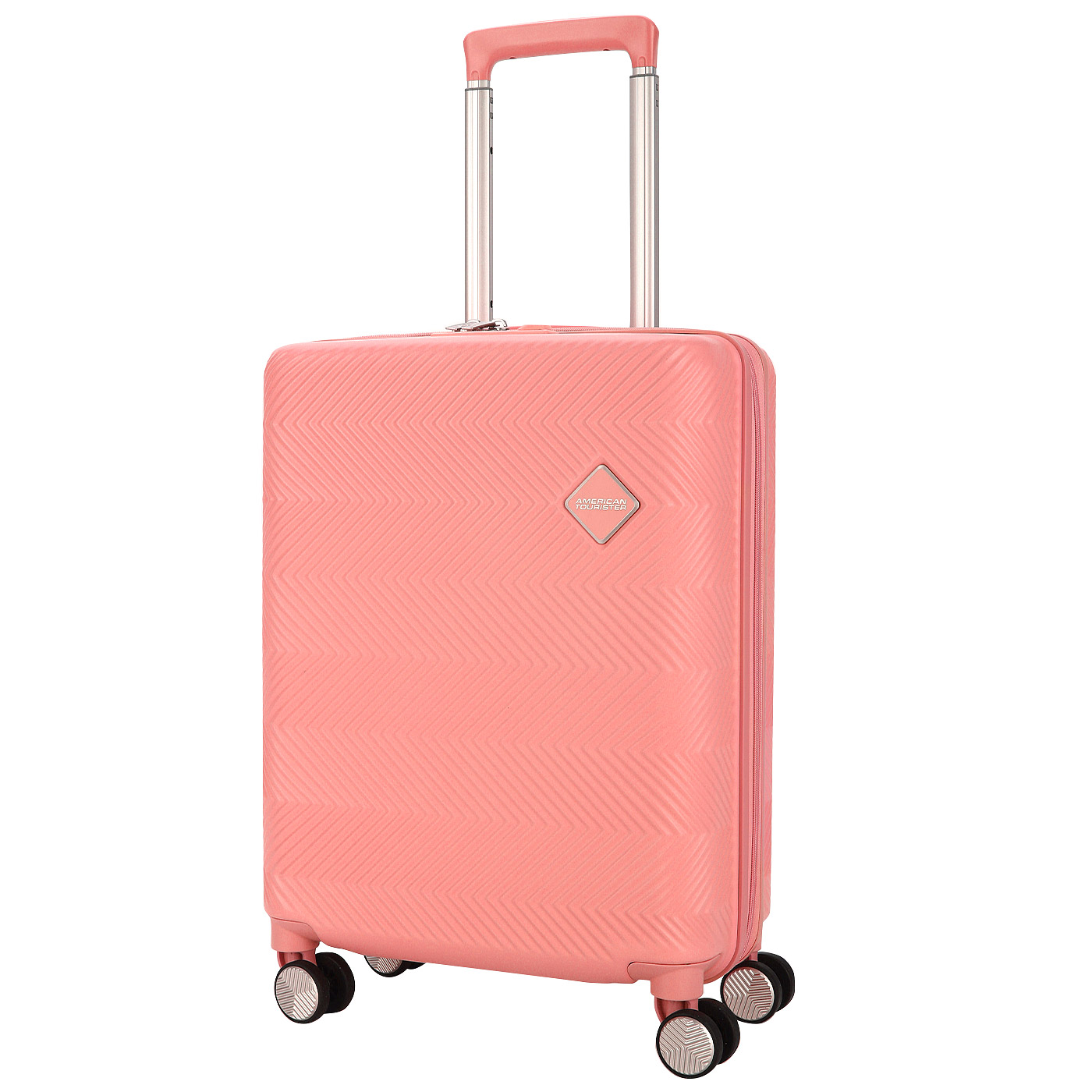 American Tourister Чемодан для ручной клади из поликарбоната с кодовым замком