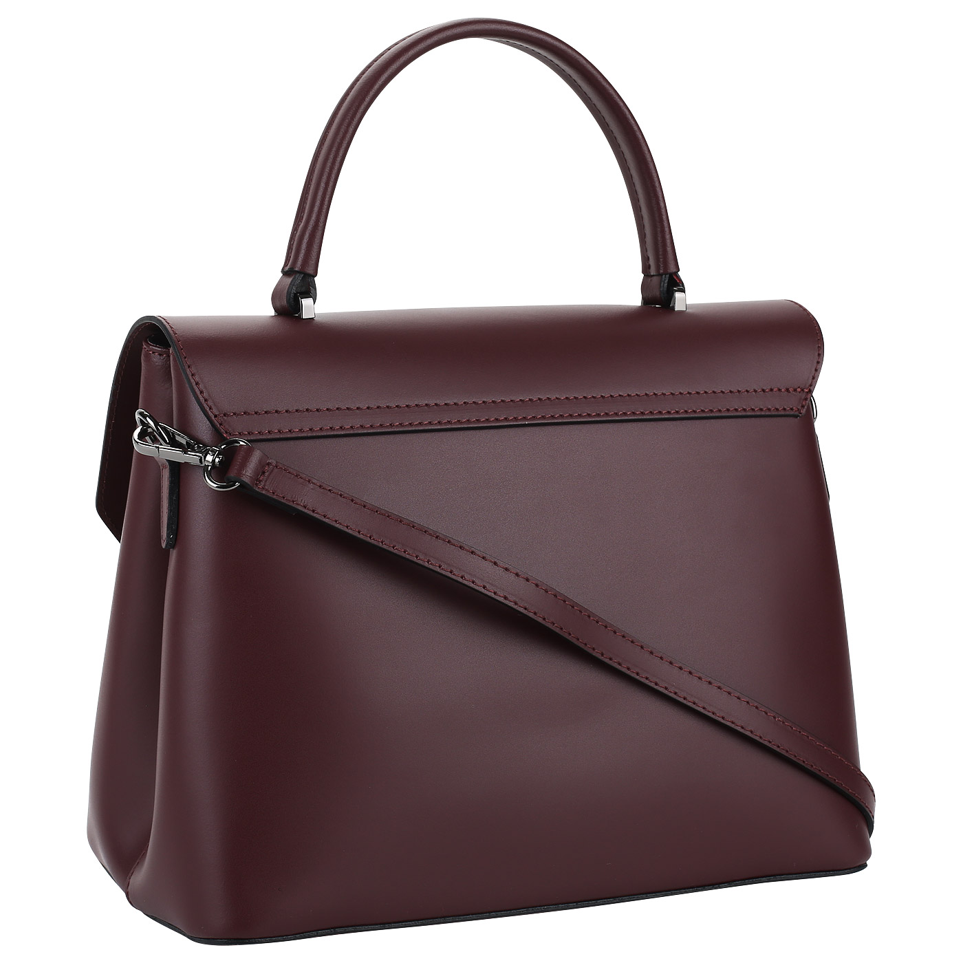 Кожаная сумка на замочке Sara Burglar Diva