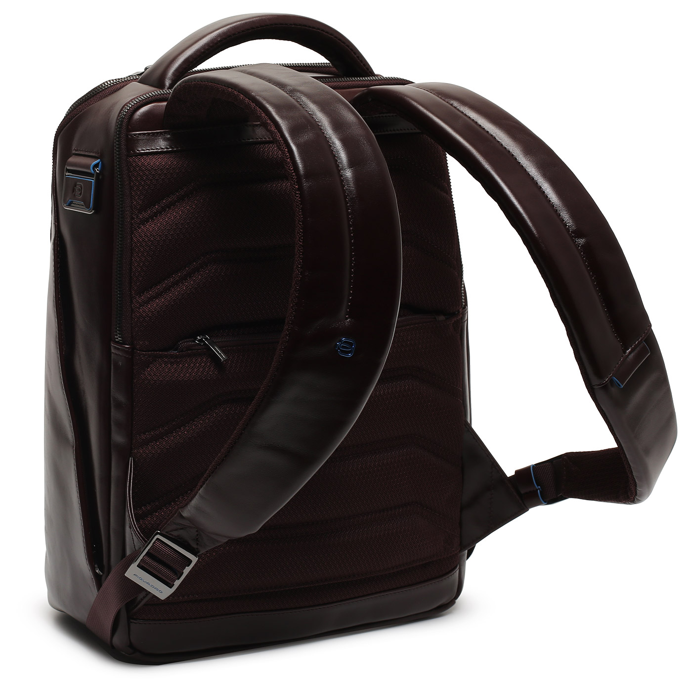 Кожаный рюкзак Piquadro Blue square