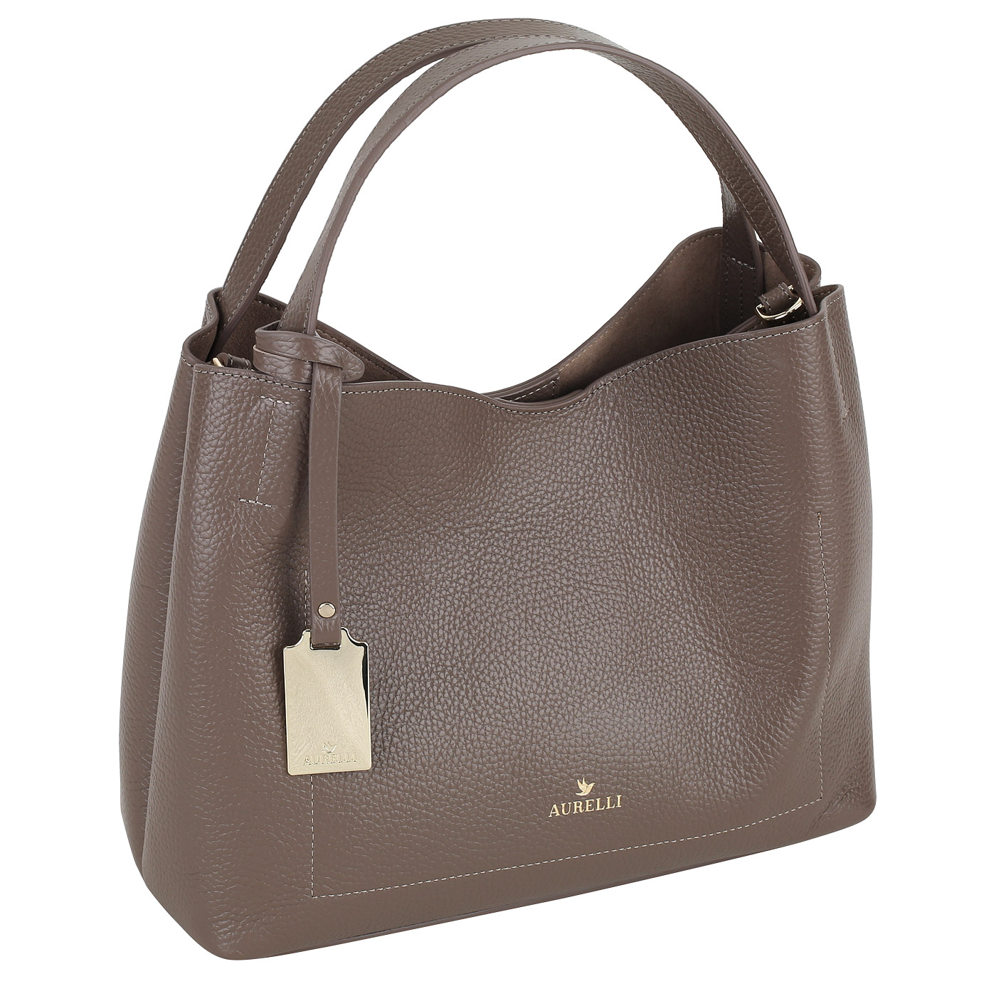 Кожаная сумка Aurelli Soft