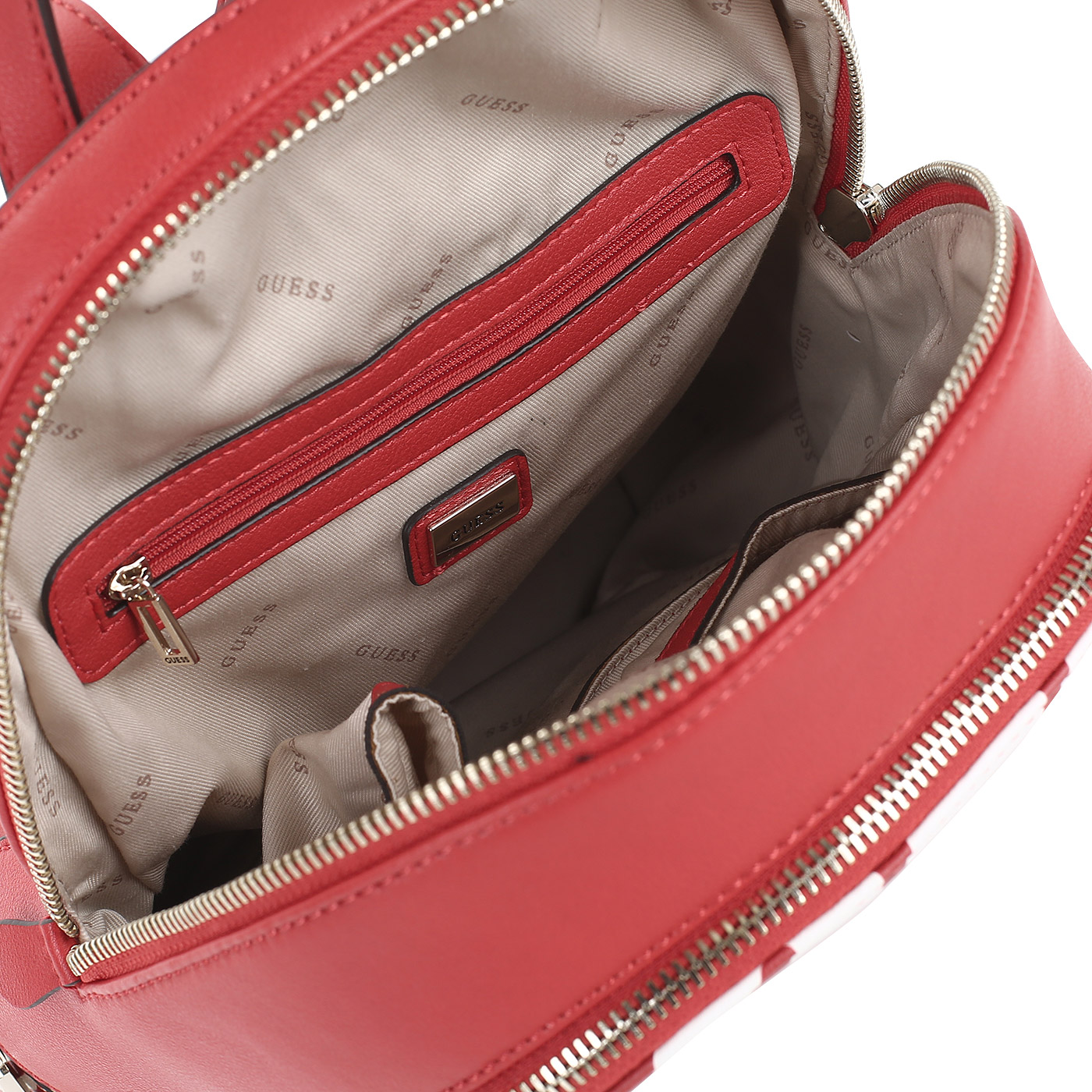 Красный рюкзак Guess Skye