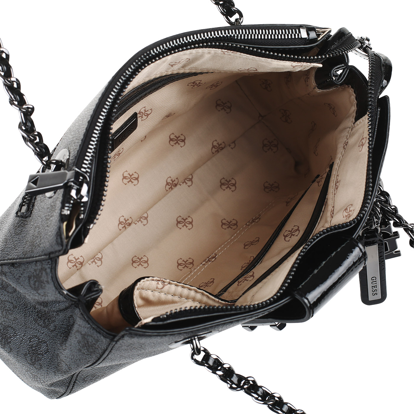 Сумка с брелоком Guess Logo City