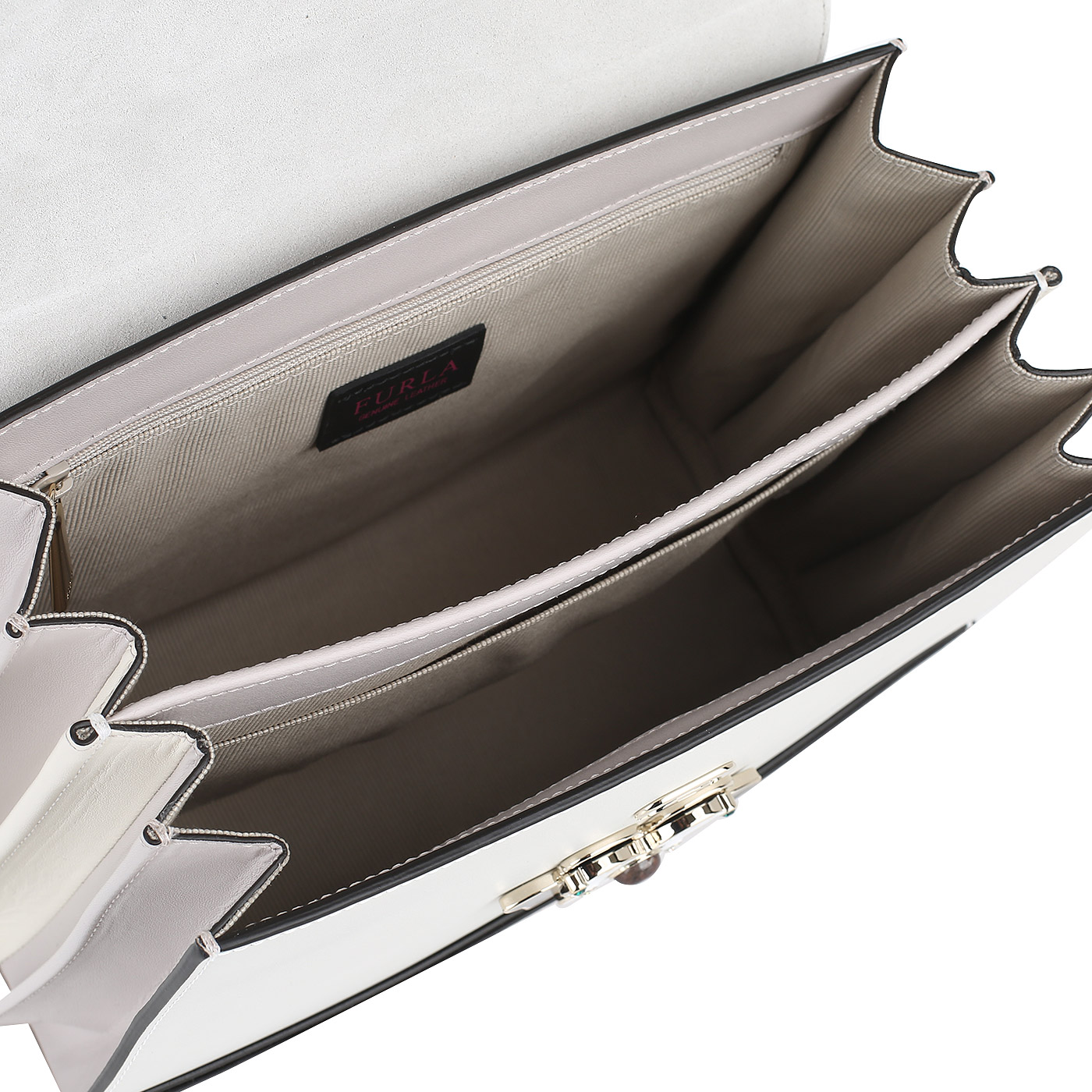 Кожаная сумка-сэтчел Furla Mughetto