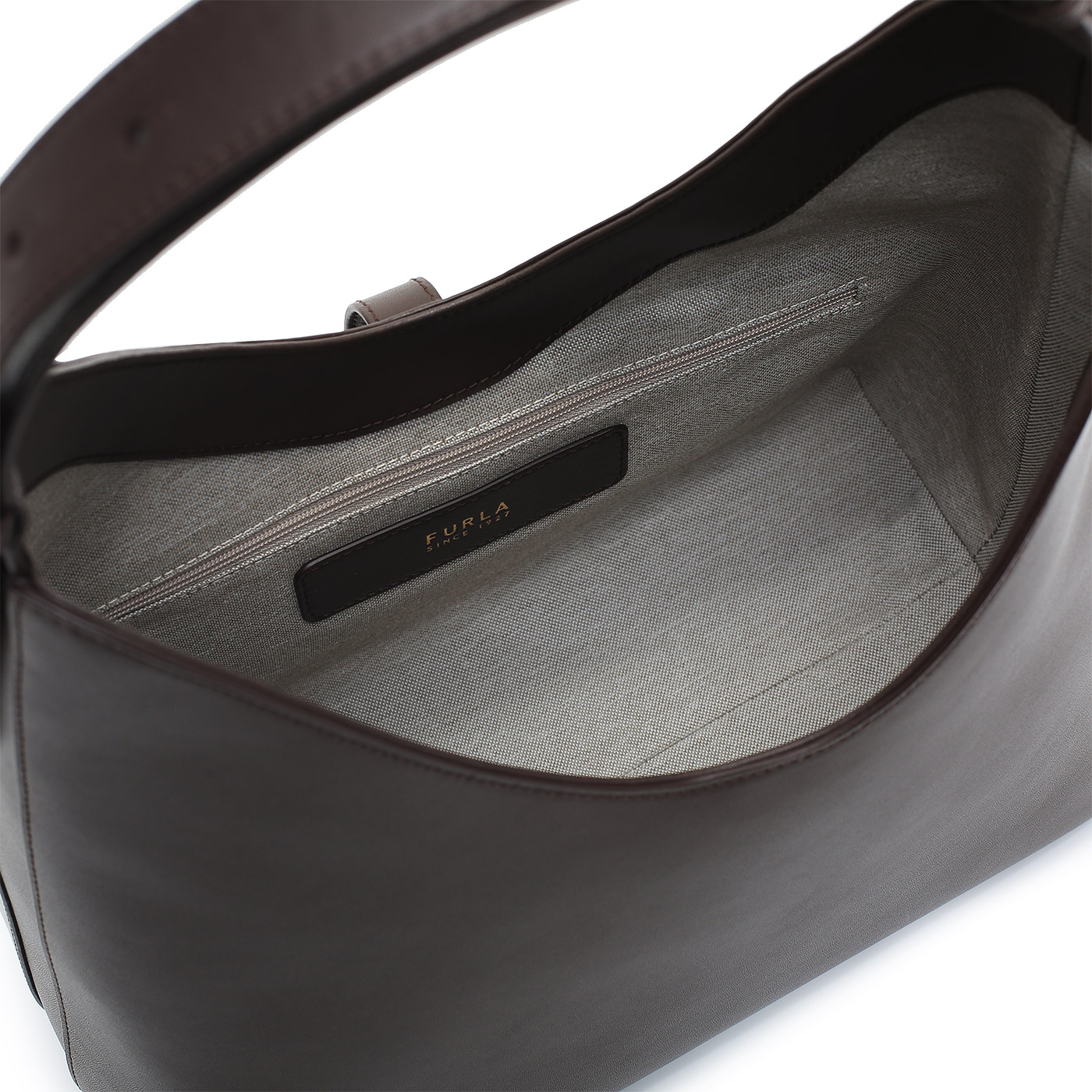 Кожаная сумка Furla Goccia