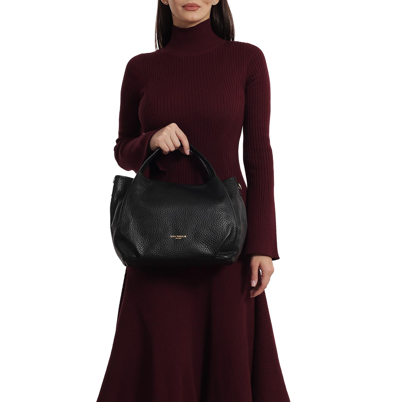 Кожаная сумка Sara Burglar Giovanna Safari