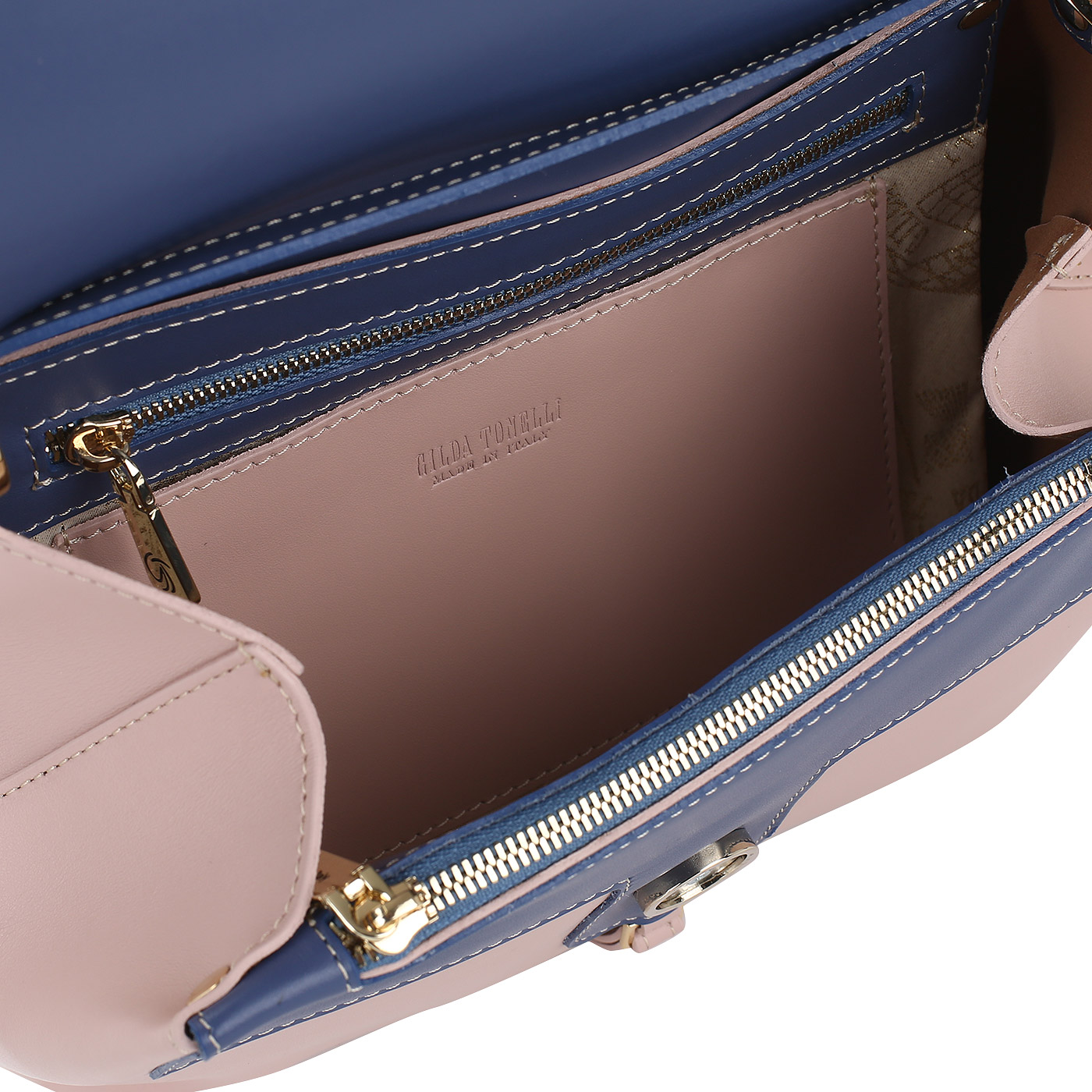 Сумка из гладкой кожи Gilda Tonelli Portofino