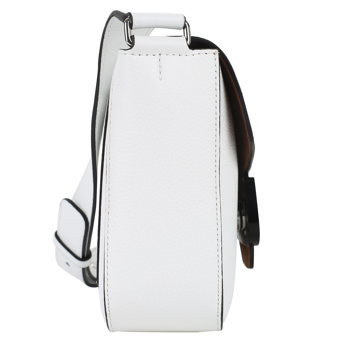 Белая сумочка через плечо Coccinelle Ambrine cross