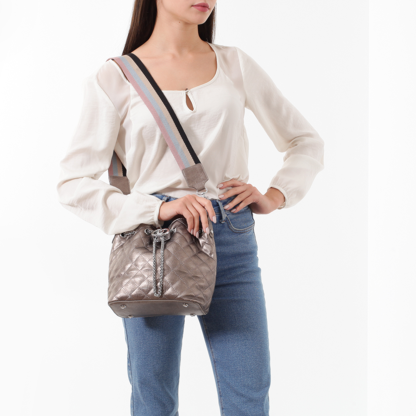 Сумка-торба со съемным плечевым ремешком Dispacci 